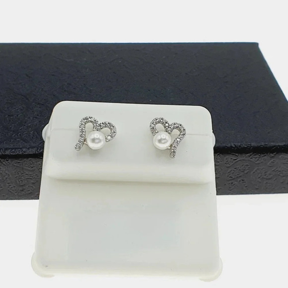 925 sterling silver luxury CZ earrings for women/girls, Best for RJUS2150 - Picture 6 of 11